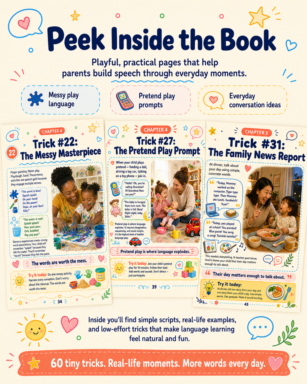 Talk to Me, Baby  60 Tiny Tricks to Get Your Toddler Speaking — Even If You're Exhausted