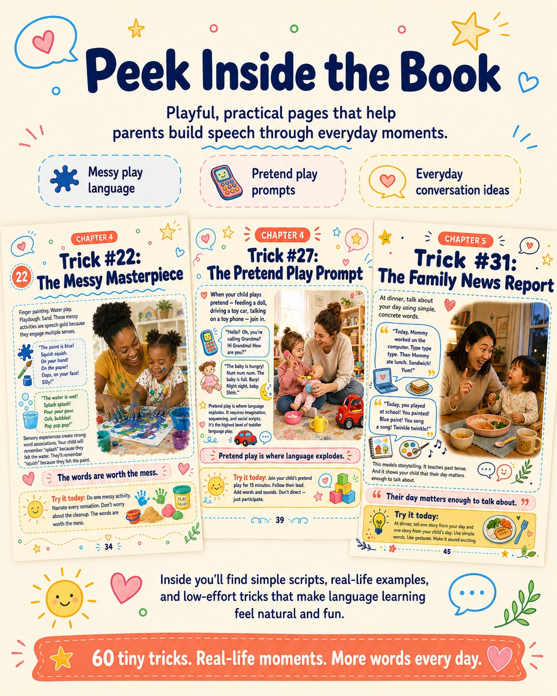 Talk to Me, Baby  60 Tiny Tricks to Get Your Toddler Speaking — Even If You're Exhausted